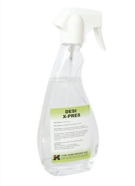 DESI X-PRES, desinfektionsmiddel på spray, 6 x 0,5 Liter