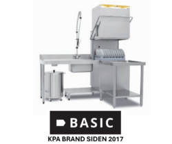 Hætteopvaskemaskine XL Basic med stort vaskekammer (kun maskine eksl. borde)