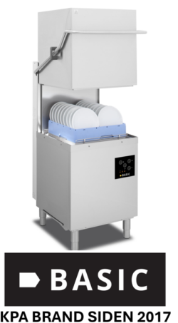 Hætteopvaskemaskine XL Basic med stort vaskekammer (kun maskine eksl. borde)