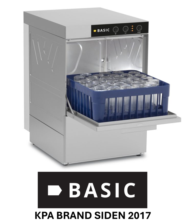 Glasopvasker u/ drænpumpe, BASIC - Glasopvasker u/ drænpumpe, BASIC -