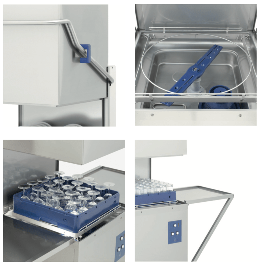 Hætteopvasker BASIC, God maskine, simpel betjening Hætteopvasker BASIC, God maskine, simpel betjening