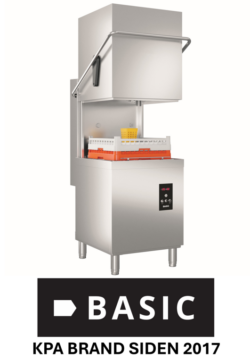 Hætteopvaskemaskine XL Basic med stort vaskekammer (kun maskine eksl. borde)