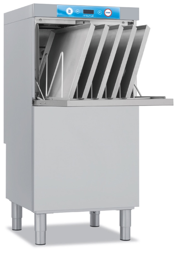 Grovopvasker Elettrobar Mistral 242X DE til 60x40 bakker Grovopvasker Elettrobar Mistral 242X DE til 60x40 bakker