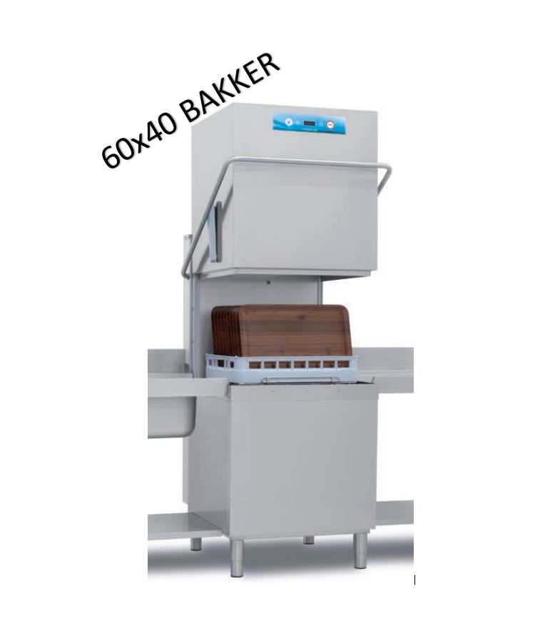 Hætteopvasker XL Elettrobar Mistral 94XCDE til 60x40 bakker Hætteopvasker XL Elettrobar Mistral 94XCDE til 60x40 bakker