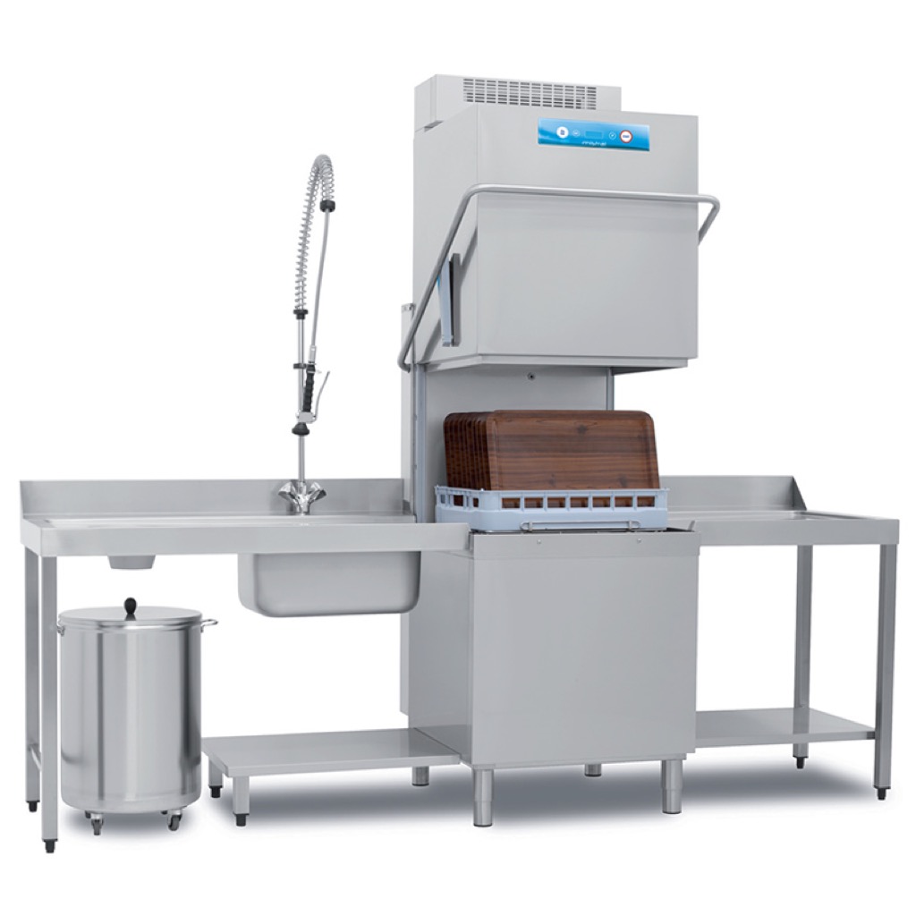 Inustriopvasker XL til 60x40 bakker, Electtrobar Mistral 94x NRG m/ varmegenindvinding Inustriopvasker XL til 60x40 bakker, Electtrobar Mistral 94x NRG m/ varmegenindvinding